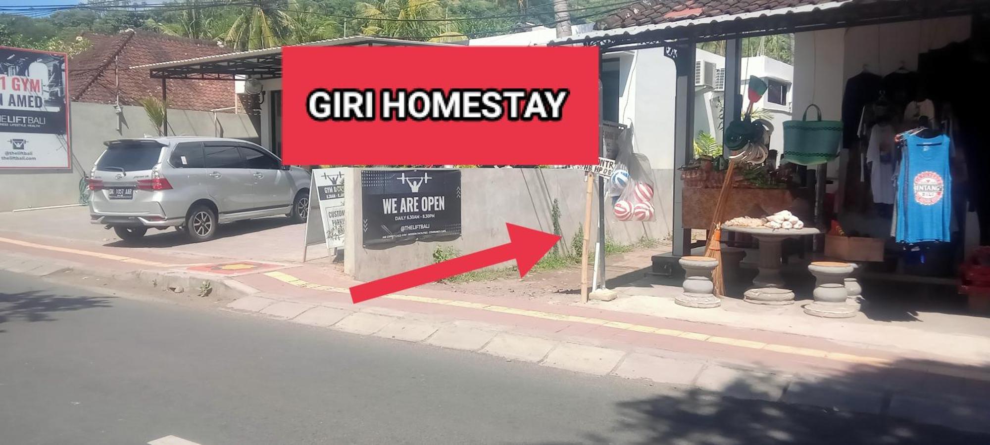 Giri Homestay Amed Exterior foto